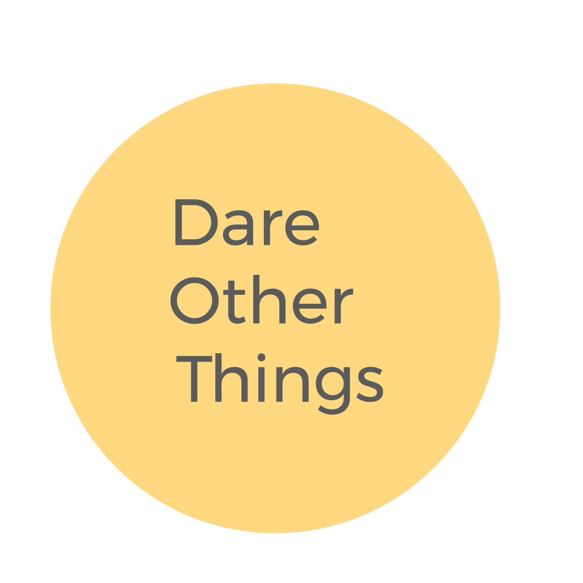 dare other things image ronde pour section daccueil